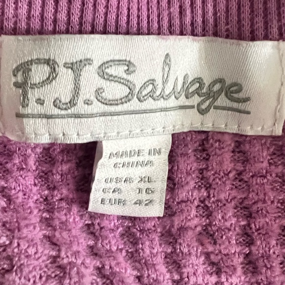 PJ Salvage Waffle Knit PJ set XL - Picture 5 of 5